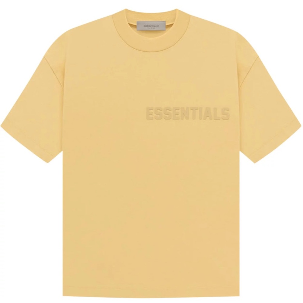 Essentials Fear of God Yellow T-Shirt